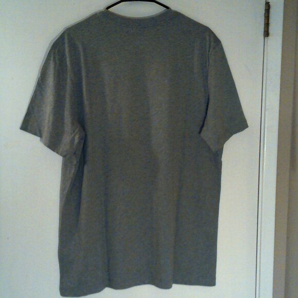 NEW AIR JORDAN "Jumpman AIR Tee" MEN'S GREY WHITE T-SHIRT LARGE AH5296-091 - Picture 5 of 6